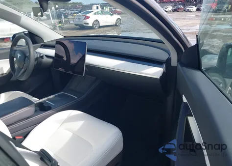 2022 Tesla Model Y Long Range Dual Motor All-Wheel Drive из США, поврежденный, VIN 7SAYGDEE8NF322374